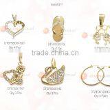 Combo Jewelry For USD $ 250 With Free Shipping Consist Of Designer Mixed Gold Plated Collection of 30 Unique Designs thumbnail-2