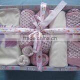 Lovely Design Comfortable Soft Fabric Newborn Baby Clothing Gift Set thumbnail-1