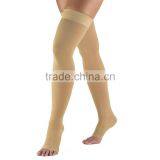 Compression Stockings Medical Thigh High Open Toe 20--30mmHG thumbnail-1
