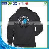 China Factory Custom Printing 100% Cotton Long Zipper Hoodie thumbnail-6