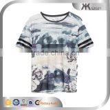 Custom Fashion Design Full Sublimation Printing Tshirt for Men thumbnail-1