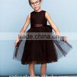 Hot Sale Mom And Daughter Dress Girls Brown Tutu Dress Evening Party Dress thumbnail-3