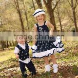 baby girl clothes 2016 spring and summer boutique girl clothing sister brother sets
