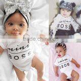 S17536A 2017 Newborn Infant Boys Jumpsuit With Short Sleeve thumbnail-2