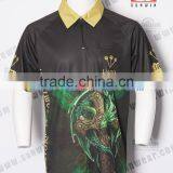 Colorful Top Quality Dart Shirt / Popular New Fashion Custom Design Darts Polo Shirt thumbnail-1