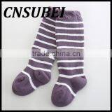 Winter Combed Cotton Striped Terry Socksm,children Socks Thickening Soft Knee High Elastic Stockings thumbnail-2