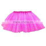 Wholesale Summer Tulle Dress Chiffon Skirt Polyester Tutu Glitter Tulle Baby Skirt thumbnail-2