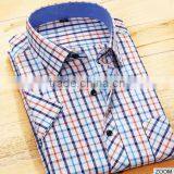 2015 Summer New Short Sleeve Shirt Man Shirt Dress Shirt Men's Clothing thumbnail-1