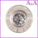 Metal Jeans Buttons With Stone Custom Jeans Button High Qualiity Button thumbnail-3