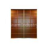 Custom Plate Type Aluminum Sliding Closet Door, Interior Panel Wardrobe Doors For Bedroom thumbnail-1