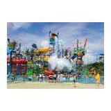 Holiday Resort Large Water Playground , Fiberglass Extreme Slide thumbnail-1