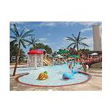 Mini Kids Aqua Park Equipment , Water Park Slides / mushroom