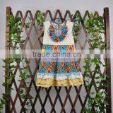 2017 New Arrival Infant Girl Polka Dot Ruffle Raglan Top Kids Boutique Summer Clothing Wholesale thumbnail-4