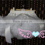 Teen Girl Fluffy Tulle Pettiskirt Dance Party Skirt Baby Tutu Skirt New Baby Kids Girls Dancewear Cute White Tutu thumbnail-1