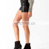 Perforated Faux Leather Shorts CSS0050 thumbnail-3