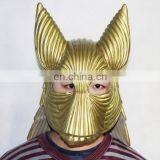 Movie Prop Replica Bram Stoker Halloween 1:1 Latex Bust Dracula Golden Armour Helmet Mask for Cosplay thumbnail-1