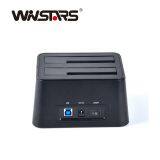 Winstars USB-C Dual Bay Docking Station for 2.5&3.5 thumbnail-4