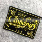 Wholesale Garment Woven Label/tag/customized Clothing Embroidered Logo/satin /silk Printing