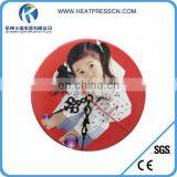 Custom Design Metal Button Badge Clock thumbnail-1