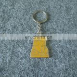 customized factory price personalized shape and logo metal key chain
