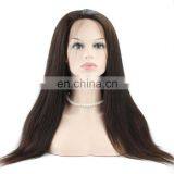 Natural Color Free Lace Wig Samples Yaki Human Hair Wig Long Remy Hair Full Swiss Lace Wigs thumbnail-6