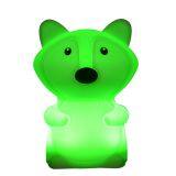 3D LED Silicone Acrylic Friendship Kids Sensor Batteries Small Baby Animal Night Bed Light Remote Control Lamps With USB Charger thumbnail-2