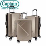 Factory wholesale ABS PC valise travel set customized logo smart luggage