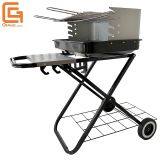 Rectangle Simple BBQ Grill Outdoor Folding Charcoal Grill With Adjustable Cooking Height thumbnail-2