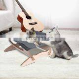 Cat Hammock Pet Cots for Small Animals Detachable Wooden Frame Square Hanging Cat Sofa Sleeping Bed thumbnail-4