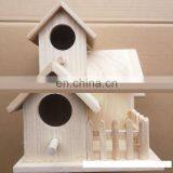 Cheap Rustic Wood Bird House Creative Bird Nest New House and Brid Breeding Box Decoration thumbnail-5