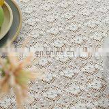 Vintage Lace Wedding Table Cloth Wholesale Luxury Custom White Table Cloth thumbnail-6