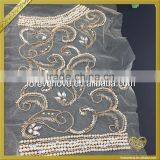 Wholesale Handmade Bridal Rhinestone Appliques Custom Embroidery Patches for Clothing FHA-053 thumbnail-2