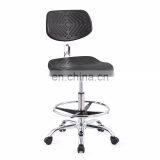 Office Furniture PU Leather Height Adjustable Stainless Steel Swivel LaboratoryStool thumbnail-2