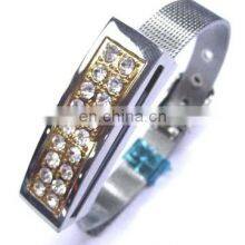 Metal Bracelet Usb Flash Drive 2gb 4gb 8gb Wristband Usb Flash Drive Jewelry Memory Sticker thumbnail-1