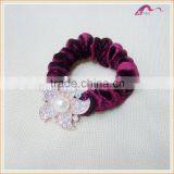 Luxury Fashion Flower Hijab Velvet Hair Scrunchies Wholesale Quality Choice thumbnail-1