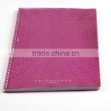 2014 plain spiral notebook with palstic cover
