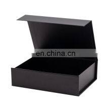 Custom a6 Shallow Black Retail Product Packaging Rigid Gift Box Packing With Magnetic Lid thumbnail-5