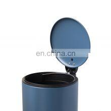 Round Shape Upgrade Garbage Can Steel Powder Coating Waste Bins Household Bathroom Special Pedal High Quality Trash Can thumbnail-3