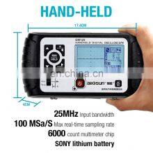 All-sun EM125 Handheld Digital Storage Oscilloscope 25MHz 100M Sa/s Scope Meter With LED Backlight Stock in US thumbnail-3