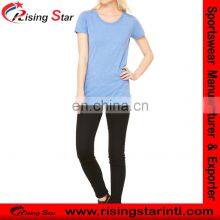 Ladies Sky Blue Colour Ladies t Shirts thumbnail-2