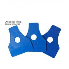 Hot Sale Soft PP Plastic Squeegee for Rubber Window Vinyl Flat Triangle Squeegees thumbnail-4