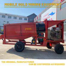 Gold Wash Plant for Alluvial Gold River Sand Gold Separating Purifying Panning Machine thumbnail-5