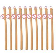 Wholesale Willy Shape Straws - Bachelorette Party Hen Night Funny Drinking Props