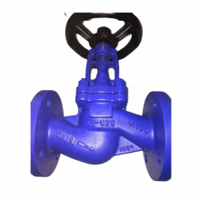 Hot Selling DIN DN100 DN50 PN16 WCB GG25 Cast Iron Cast Steel Flange Bellows Seal Globe Valve thumbnail-4