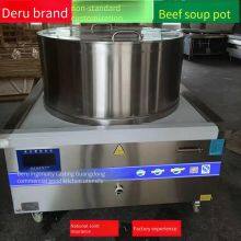 443 Electric Cooking Pot for Boiling Mutton Soup, Beef Bone Soup, Braising Beef and Roast Meat, New-style Large Roast Meat Pot, Large-scale Canteen Electric Cooking Pot thumbnail-1