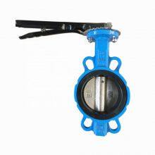 DN40-DN800 PN16 150LB Cast Iron Ductile Iron Stainless Steel 304 Disc and EPDM Seal Wafer Butterfly Valve thumbnail-2