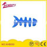 Customized Silicone Fish Cable Winder Wrap Winder Earphone Cord Winder thumbnail-1