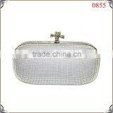 Ladies Best Choice Metal Frame Mesh Ball Shell Evening Bag thumbnail-1