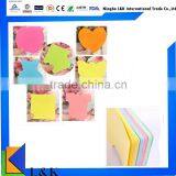 creative custom multi color note it pad/wholesale memo pad/sticky note pad