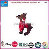 REINDEER LIGHT,PLUSH REINDEER WITH RED NOSE REINDEER,PLUSH REINDEER TOY thumbnail-1